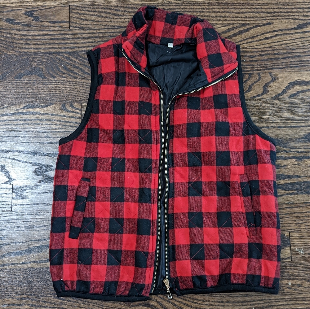 Buffalo Plaid Vest